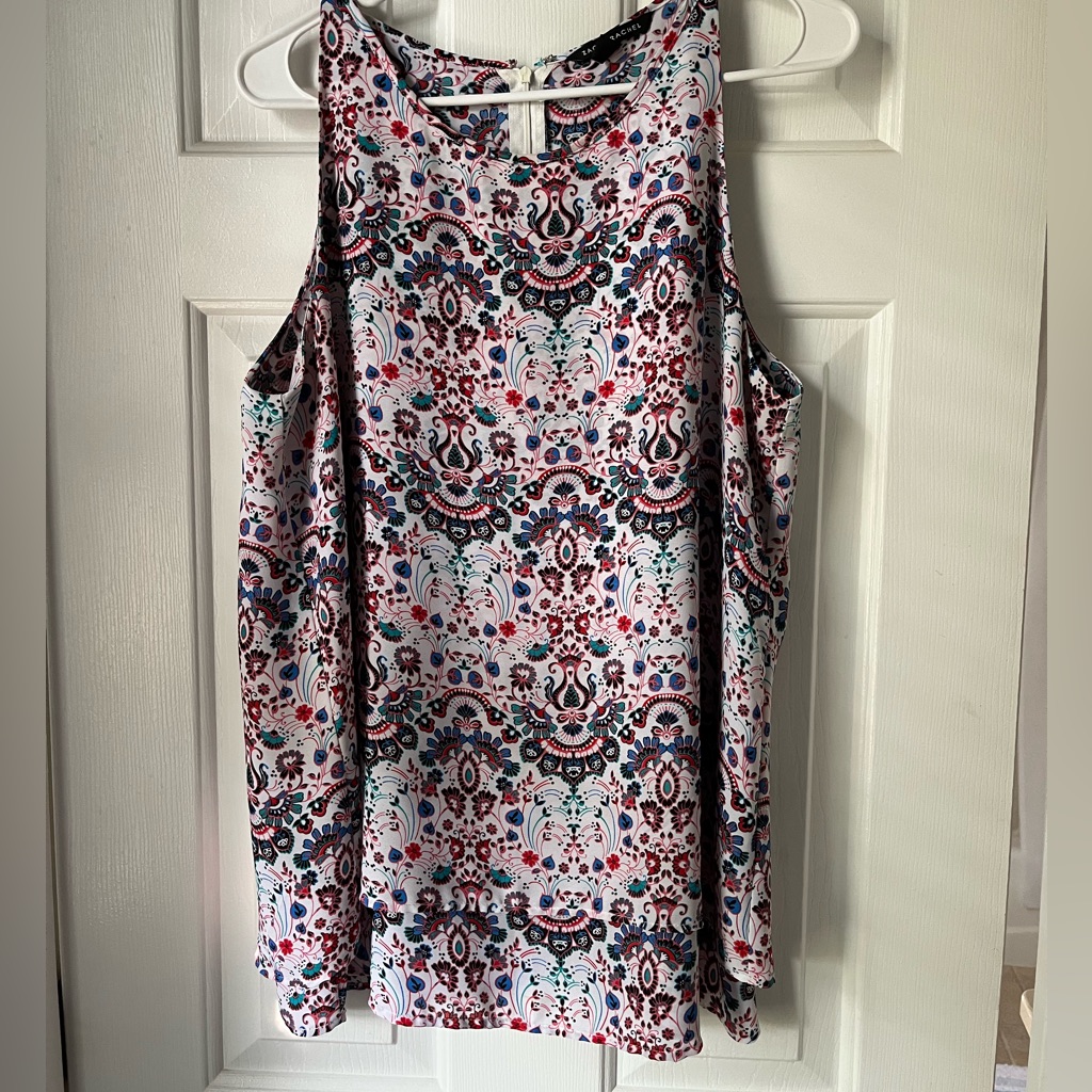 Multi Colored Layered Top
